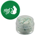 Twist Top Container w/ Green Cap Filled w/ Sugar Free Gum